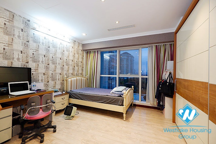 Gorgeous L building apartment for rent in Ciputra, Tay Ho, Hanoi